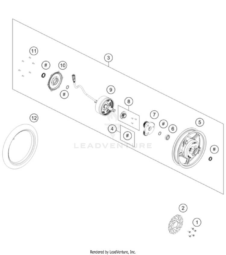 Rear Wheel Schematic