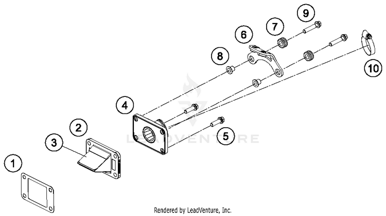 Reed Valve Case 50 SX MINI Engine - 2015 Schematic