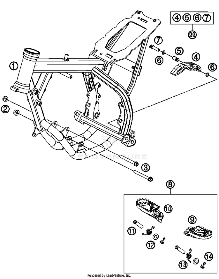 Frame 50 SX Mini Chassis - 2013 Schematic
