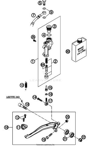 Rear Brake Control Schematic