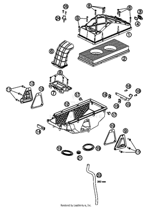 Air Filter Box Schematic