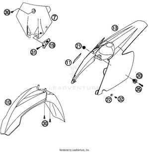 Mask, Fenders Schematic
