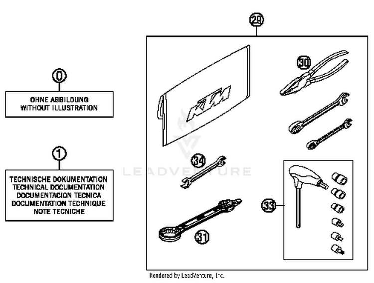 Accessories Kit 300 XC Chassis - 2014 Schematic