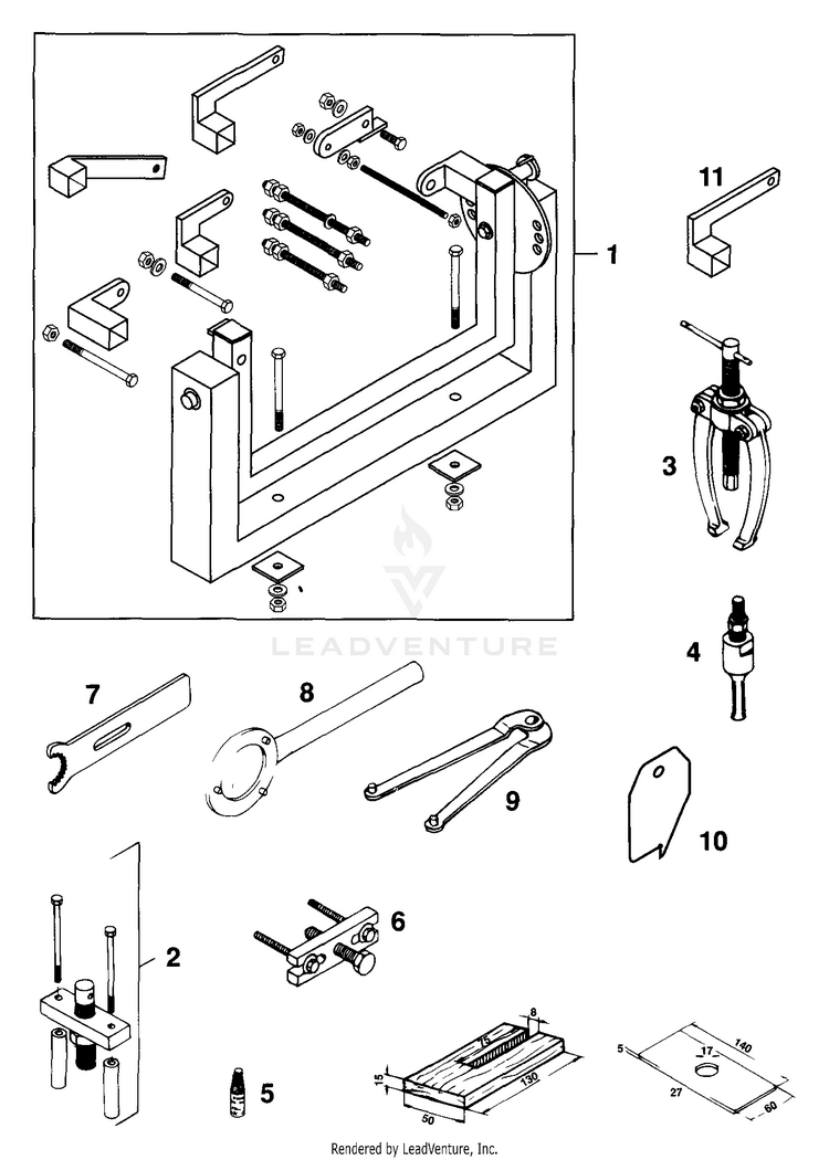 Special Tool 65 SX Engine - 2000 Schematic