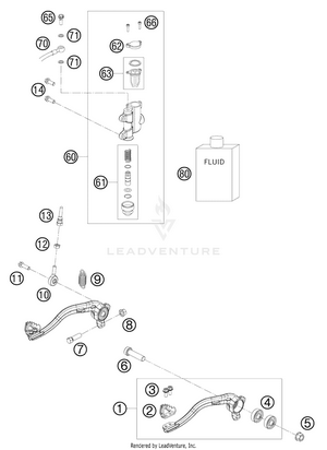 Rear Brake Control Schematic