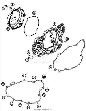 Clutch Cover Schematic