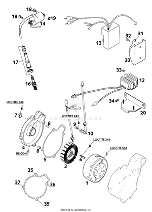 Ignition System Kokusan Schematic