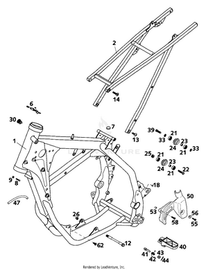 Frame, Sub Frame Schematic