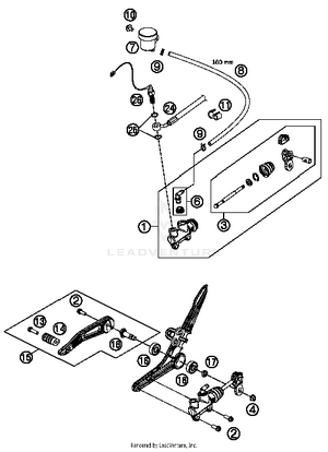 Rear Brake Control Schematic