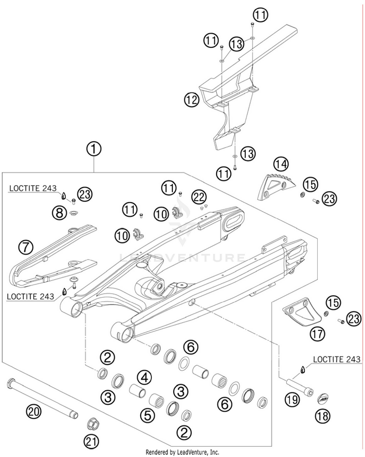 Swing Arm Schematic