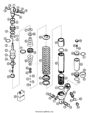 Shock Absorber Wp Disassembled Schematic