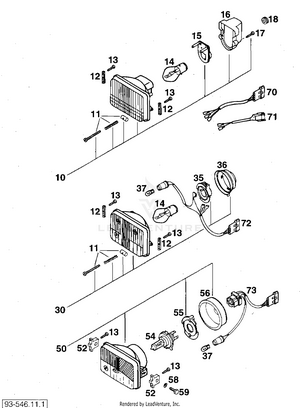 Head Light Schematic