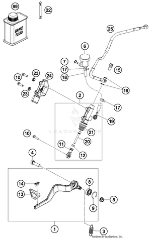Rear Brake Control Schematic