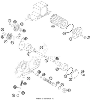 Lubricating System Schematic