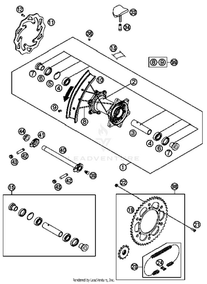 Rear Wheel Schematic