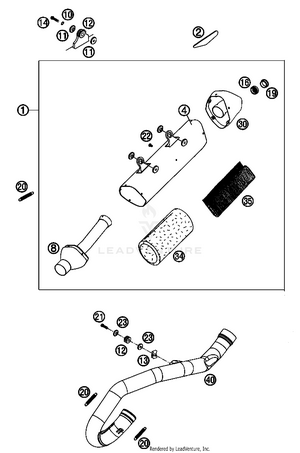 Exhaust System Schematic