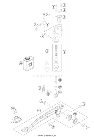 Rear Brake Control Schematic