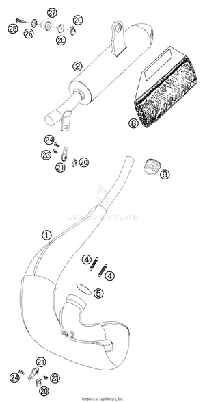 Exhaust System Schematic