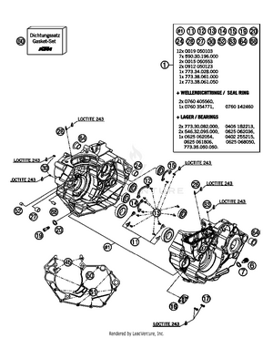 Engine Case Schematic