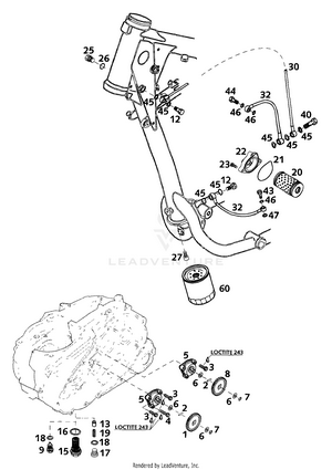 Lubricating System Schematic