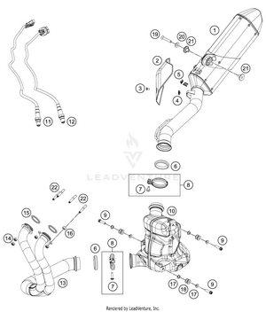 Exhaust System Schematic