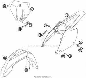 Mask, Fenders Schematic