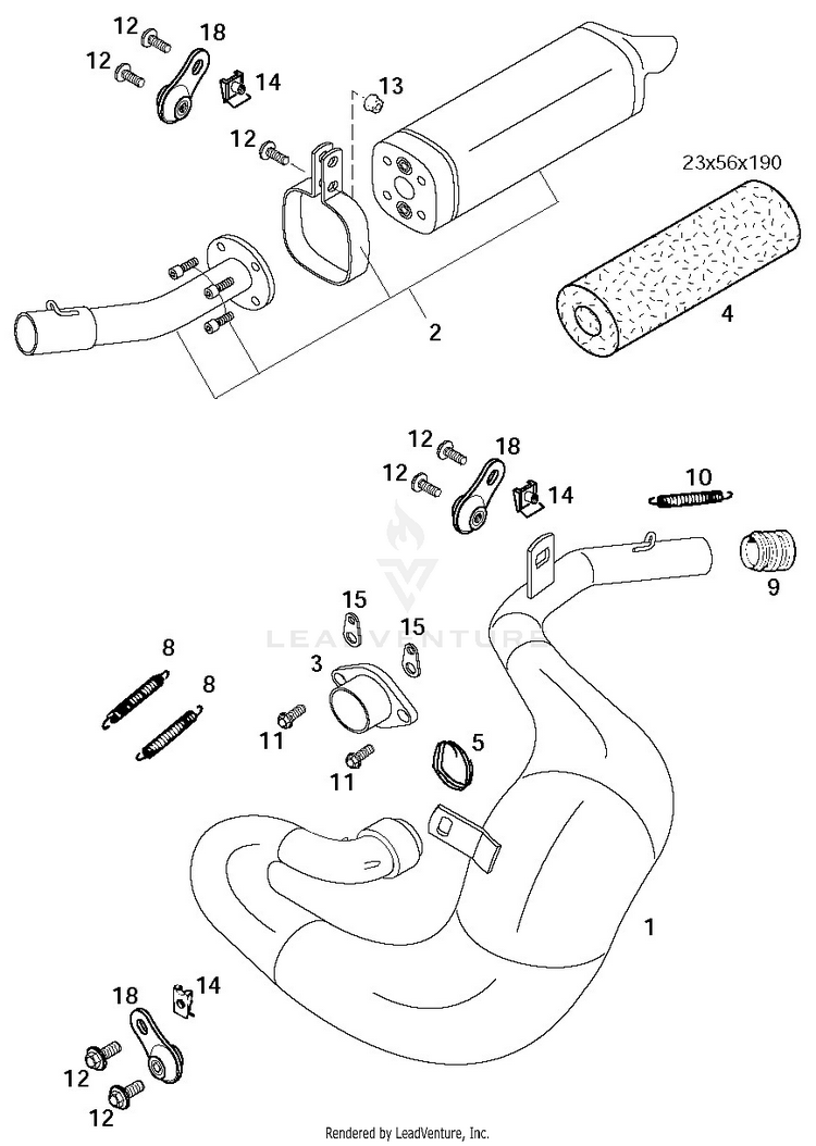Exhaust System Schematic