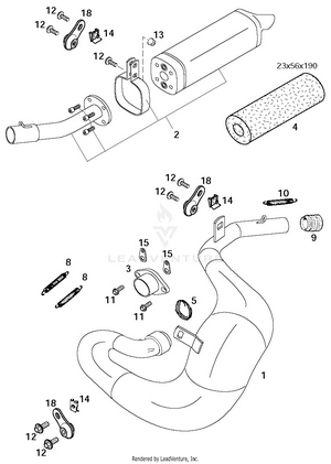 Exhaust System Schematic