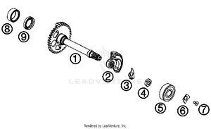 Balancer Shaft Schematic