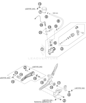 Rear Brake Control Schematic