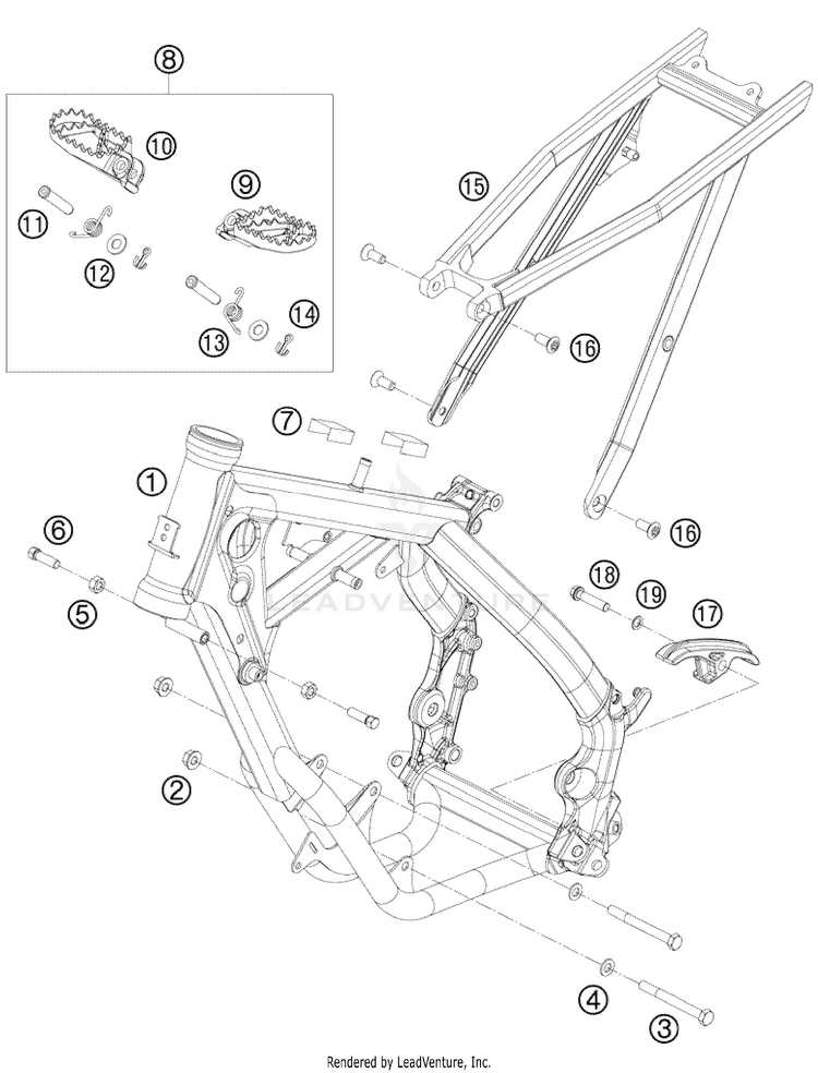 Frame 65 XC Chassis - 2009 Schematic