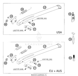 Side Stand Schematic