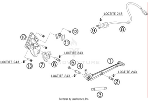 Side/center Stand Schematic