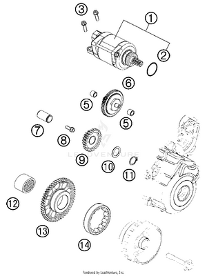 Electric Starter Schematic