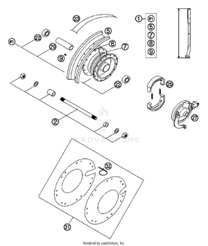 Front Wheel Schematic
