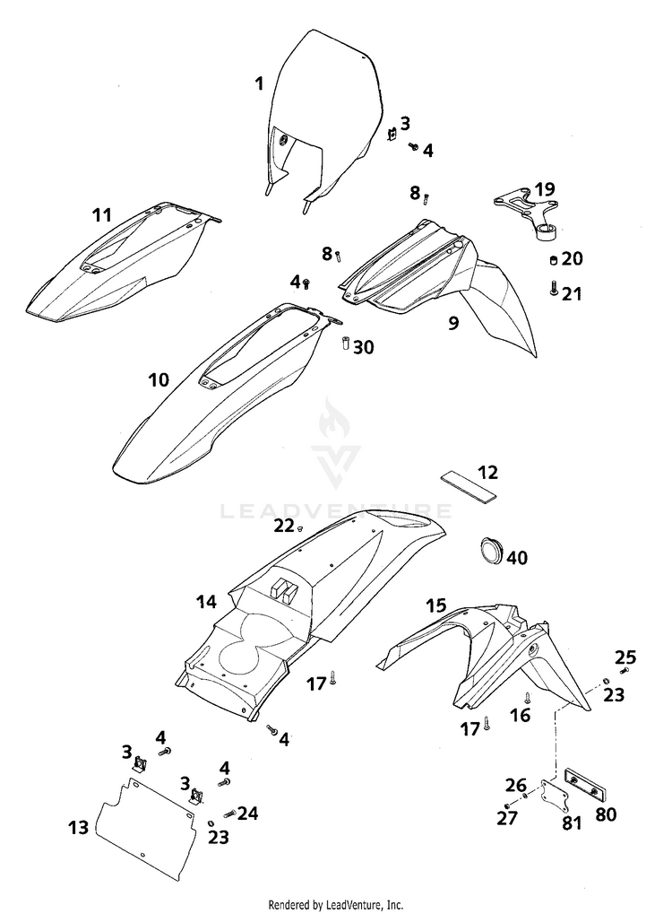Mask, Fender 640 LC4-E Chassis - 2000 Schematic