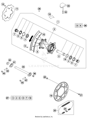 Rear Wheel Schematic
