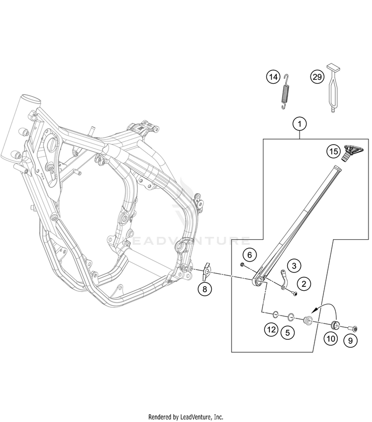 Side / Center Stand Schematic