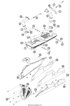 Exhaust System Schematic