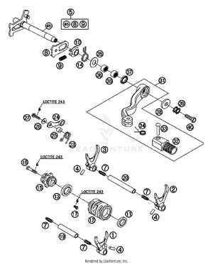 Shifting Mechanism Schematic