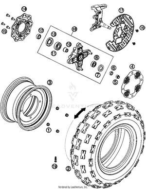 Front Wheel Schematic
