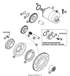 Electric Starter Schematic
