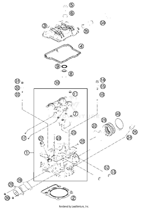 Cylinder Head Schematic