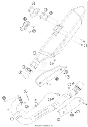 Exhaust System Schematic