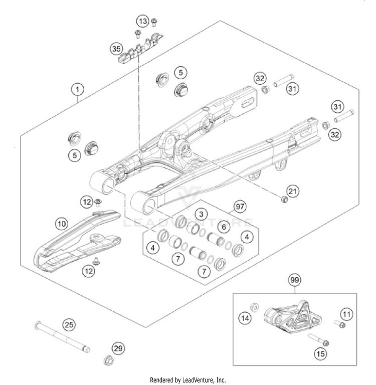 Swing Arm Schematic
