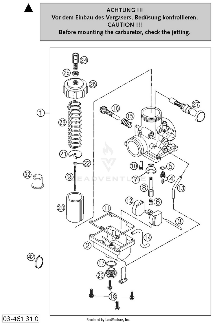 Carburetor Mikuni Vm24 Schematic