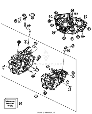 Engine Case Schematic