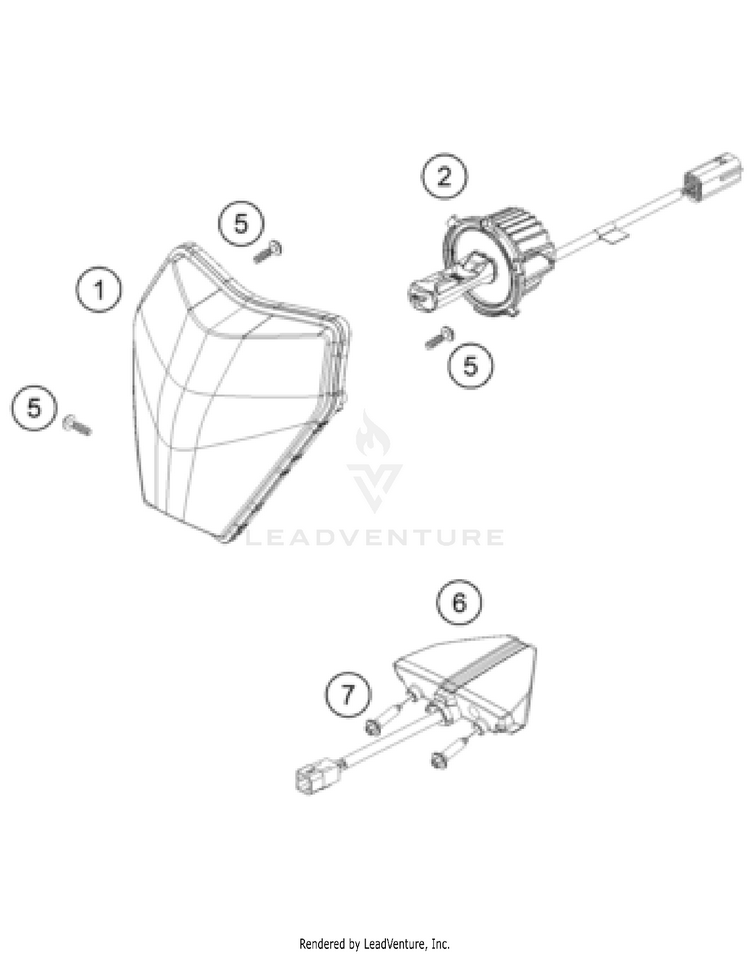 Lighting System 300 XC-W US CHASSIS - 2024 Schematic