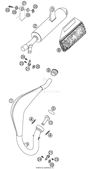 Exhaust System Schematic