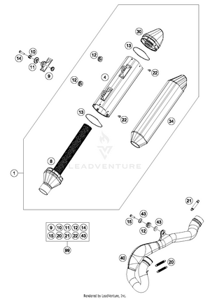Exhaust System Schematic